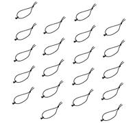 ibasenice 20piezas Clip De Correa Con Hebilla De Gancho De Cuerda Elástica Pinza De Correa Para Mochilas y Otros Accesorios Para Gestión y Organización Viajes