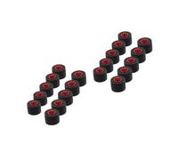 ibasenice 20piezas Rodillo De Presión De Plástico Para Grabadora De Cinta Audio y Radio Sin Distorsión Ni Vibraciones Compacto y Ligero Duradero