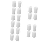 ibasenice 20piezas Tuercas De Hueso Para Banjo Nut De Sostenido Fuerte Accesorios Hueso De Búfalo Reemplazo Para ª Cuerda Del Banjo