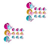 ibasenice 24juegos Decoración Colgante De para Fiestas Espirales Colgantes para Eventos De Primavera y Graduación Accesorios para Decorar Techo y Ventanas