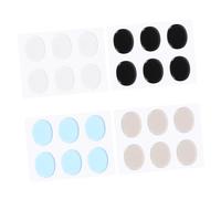ibasenice 24piezas Almohadillas De Gel Para Tambor Silenciosas Reutilizables y Autoadhesivas Para Ruido Prácticas Musicales Compatibles Tipos De Batería