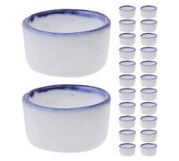 ibasenice 24piezas Baño para Pájaros Forma De Araña y Escorpión Microcuenco De Agua para Arañas Cuenco para Reptiles Plato De Alimentación para Reptiles