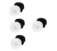 ibasenice 24piezas Cubierta De Micrófono De Piel De Viento Filtro Antiviento Para Grabación y Streaming Al Aire