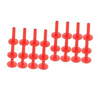 ibasenice 24piezas Fundas De Platillos Para Batería Con Base De Flange Accesorios De Percusión Duraderos y Ecológicos Para Kit De Batería Profesional