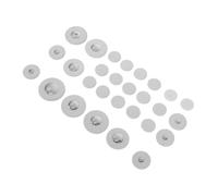 ibasenice 28 Piezas Almohadillas para Clarinete Repuesto para Instrumentos de Viento Tapetes Claros para Clarinete Kit de Reparación