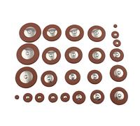 ibasenice 28piezas De Almohadillas De Para Saxofón Accesorios De Saxofón Soprano Color Marrón