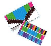 ibasenice 2hojas Pegatinas Para Aprender Kalimba Notas Adhesivas Para Principiantes Escalas De Kalimba Suministros Musicales