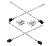 ibasenice 2juegos Accesorios Para Batería Pies De Espuela De Bombo Soporte De Montaje De Tom Diseño Ergonómico