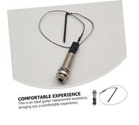 ibasenice 2juegos Accesorios Para Guitarra Salida Eq y Pick-up Piezo Para Instrumentos Musicales