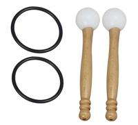 ibasenice 2juegos De Madera Para Cuenco Accesorio Para Cuenco Para Relajación