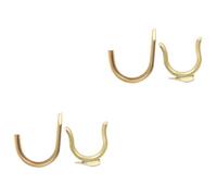 ibasenice 2juegos Ganchos De Dedo Para Trompeta Accesorios De Partes Profesionales Para Músicos Diseño Duradero y Elegante Para Trompetistas y Amantes Música
