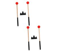ibasenice 2juegos Mallet De Lengua Soporte Baquetas De Percusión Para Xilófono y Marimba Para Principiantes