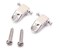 ibasenice 2juegos Prensa De Cuerdas Para Guitarra Eléctrica Soporte De Estilo Plata De Retenedores De Árbol De Cuerdas Rodillos Para Cambio De