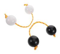 ibasenice 2pares Bolas Rítmicas Vibradoras Instrumentos De Percusión Compactos Para Principiantes y Músicos Avanzados