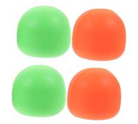 ibasenice 2pares Silicone Drumstick Mute Tips Accesorios De Silencio Para Instrumentos Musicales Reducción De Ruido Prácticas De Percusión