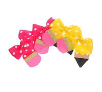 ibasenice 2pares Sombreros Lazos Pelo de Pinzas Lazo Horquillas para Niñas Accesorios para Bebés Pequeños Vuelta al Cole