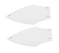 ibasenice 2piezas Accesorios Cubierta de Tensor de Guitarra Eléctrica Metal Placa Posterior para Mástil de Guitarra Protección contra Suciedad Fácil Instalación Pack