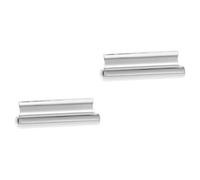 ibasenice 2piezas Barra Deslizante De Metal Para Guitarra Eléctrica Práctica y De Aleado Color Plateado Accesorio Profesional Para Músicos y Guitarra