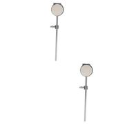 ibasenice 2piezas Batidor De Pedal De Tambor De Fieltro Accesorio Para Instrumento De Percusión Repuesto Para Bateristas Compatible Pedales De Batería
