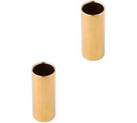 ibasenice 2piezas Brass Guitar Slide for Electric Guitar and Bass Finger Sleeve for Superior Sound and Sustain