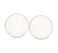ibasenice 2piezas Cabeza De Tambor Silenciosa De Doble Para Batería Recambio De Accesorios De Percusión Compatible Tambores