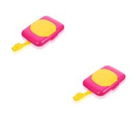 ibasenice 2piezas Caja Dispensadora Portátil De Pañitos Húmedos Para Bebés Accesorio De Viaje Reutilizable Para Cunas y Sillas De Comedor Mantiene La Humedad y Facilita El Acceso