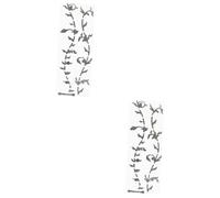 ibasenice 2piezas Calcomanías Para Diapasón De Guitarra Pegatinas De Inlay De Vida Árbol Reutilizables y Fáciles De Aplicar Sin Adhesivo