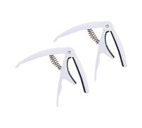ibasenice 2piezas Cejilla de Guitarra Ajustable para Ukelele y Guitarra Clásica de Tensión Ajustable para Practicar Casa