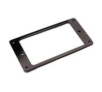 ibasenice 2piezas Conjunto De Humbuckers Anillos De Montaje Metálicos Fácil De Instalar Base Plana Para Guitarra