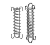 ibasenice 2piezas Correa para Perro Resorte Resistente y Absorción de Golpes para Pasear y Entrenar Perros al Aire Hecha de Material Acero Inoxidable y Robusta