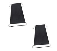 ibasenice 2piezas Cubierta De Sombra Para Cochecito De Protección Uv Multiuso Accesorio De Ligera y Transpirable Negro