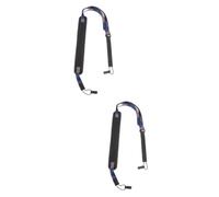 ibasenice 2piezas De Ukelele Ajustable y Portátil Fabricada Material Resistente y Transpirable Diseño Sin Perforación Color Marrón Para Adultos y