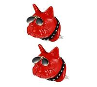 ibasenice 2piezas Difusor De Para Coche Clip De Ventilación Decorativo Para Interior Diseño De Perro Compatible Aceites Esenciales Para Mujeres y Fiestas