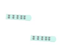 ibasenice 2piezas Entrenador De Dedos Para Guitarra Portátil Herramienta Práctica Para Principiantes Mejora La Flexibilidad y Memoria Muscular Ligero y Duradero Adecuado Para Practicar