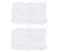 ibasenice 2piezas Fotográfica para Bebés De Piel para Sesiones De Fotografía De Recién Nacidos Accesorio Diseño Acogedor y Fácil De Limpiar