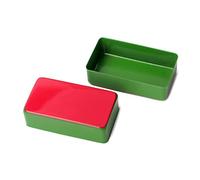 ibasenice 2piezas Funda Para Pastilla De Guitarra Eléctrica De Latón De Guitarra De Pastilla Completamente Cerrada De Bobina Simple Humbucker Unidades Parte Superior Roja y Parte Inferior