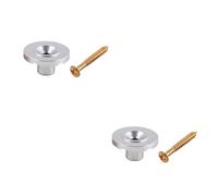 ibasenice 2piezas Guitar Parts De Rueda De Presión Para Cuerdas Eléctrico Accesorio Incluidos El Rendimiento y De Guitarra Color Plata