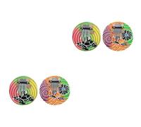 ibasenice 2piezas Kalimba De Pulgar De Mini Concha De Piano De Dedos Ligero Para Principiantes Instrumento Musical Portátil Notas Color Aleatorio