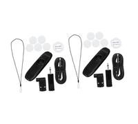 ibasenice 2piezas Kazoo Eléctrico Profesional Para Niño Niña y Principiantes Instrumento Musical Fácil De Usar Para Actuaciones y Jam Sessions Obsidiana