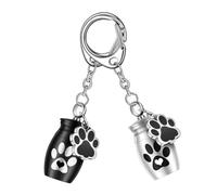 ibasenice 2piezas Llavero De Urna Decorativa De Contenedor para Cenizas De Mascotas Colgante para Llavero Adorno para Colgar Bolsos Colgante para Bolso