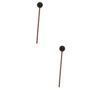 ibasenice 2piezas Mallet De Fricción Para Gongs y Marimbas Sonido De Ballena Mango De Madera Accesorio De y Yoga Producción De Tonos Resonantes Diseño Ergonómico Para Prácticas