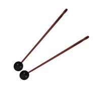 ibasenice 2piezas Mallets De Percusión De Goma Mango Para Xilófono y Glockenspiel Para Instrumentos y Práctica Profesional