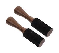 ibasenice 2piezas Palos De Madera Para Tazón De Sonido Mallet De Nepalés Accesorio De y Longitud