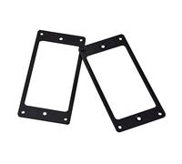 ibasenice 2piezas Pastillas Humbucker De Metal Curvadas Accesorios Para Guitarra Unidades