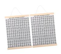 ibasenice 2piezas Póster De De Guitarra Guía Práctica Para Principiantes De Decoración Para Salas De Entrenamiento Musical