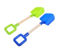 ibasenice 2piezas Shovels for Kids with Wooden Handle Lightweight and Portable Beach Spades for and Garden Activities