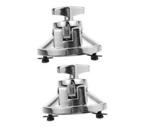 ibasenice 2piezas Soporte De Abrazadera Para De Tom De Batería Base De Montaje Para Kit De Percusión Accesorio De Aleación De Zinc Instalación Compatible Varios De Baterías