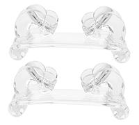 ibasenice 2piezas Soporte Para Piano De Pulgar Soporte Transparente Para Kalimba Diseño Fino