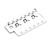 ibasenice 2piezas Tremolo Bridge Plate Para Guitarra Eléctrica Base De Resistente y Duradera Accesorio De Repuesto Para Sistema De Puente De Guitarra Aumenta La Vida Útil Cuerdas
