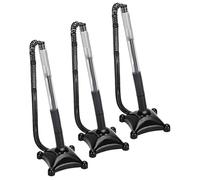 ibasenice 3 Bolígrafos de Plástico Negro para Escribir en Oficina con Diseño Elegante y Soporte de Mesa, Resistentes y No Fáciles de Romper, Pack de 3 Unidades